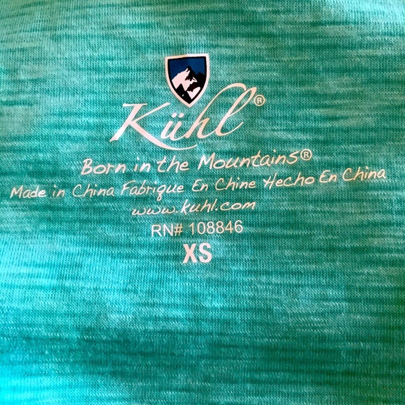 KUHL / YOGA / TWISTED TANK TOP / XS / BELIZE - Picture 3 of 5